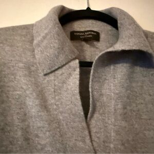 Banana Republic Light Gray Cashmere Sweater
